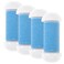 Healifty Replacement Roller Heads 4 Pcs for Electric Foot Grinder Coarse Callus Remover Refills Foot Care Tool Dead Skin Removal Exfoliator Accessories 236In