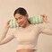 وسادة SNPE Wave Pillow II، أداة تدليك لتمديد العمود الفقري، مناسبة لليوجا والبيلاتس، مصححة لمحاذاة العمود الفقري لتخفيف آلام الظهر، جهاز تدليك للرقبة والكتفين وأسفل الظهر والوركين، لون أبيض مزهر