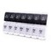 MOLN HYMY Large Pill Boxes and Organizer 2 Times a Day 7 Day AM PM Pill Case 14 Compartments Pill Dispenser to Hold Big Vitamin Supplements Fish Oil BlackWhite