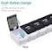 MOLN HYMY Large Pill Boxes and Organizer 2 Times a Day 7 Day AM PM Pill Case 14 Compartments Pill Dispenser to Hold Big Vitamin Supplements Fish Oil BlackWhite