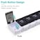 MOLN HYMY Large Pill Boxes and Organizer 2 Times a Day 7 Day AM PM Pill Case 14 Compartments Pill Dispenser to Hold Big Vitamin Supplements Fish Oil BlackWhite