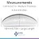 GMS Optical Adhesive Silicone Nose Pads for Glasses 18mm RegThin 18mm Large Non Slip Glasses Grips for Sunglasses and Eyewear wSuper Sticky Backing Eyeglass Accessories 5 Pairs Clear