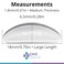 GMS Optical Adhesive Silicone Nose Pads for Glasses 18mm RegThin 18mm Large Non Slip Glasses Grips for Sunglasses and Eyewear wSuper Sticky Backing Eyeglass Accessories 5 Pairs Clear