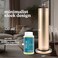 Homedics SereneScent Waterless Essential Oil Diffuser Home Fragrance Scent Diffuser for Large Rooms No Water Needed Patented Air Diffusion Technology Oil Sold Separately Champagne