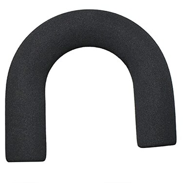 DMI MABIS Foam Hand Grip Replacement for Standard Handle Canes Thick Cushioned Foam Black