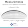 وسادات أنف سيليكون لاصقة للنظارات من GMS Optical، مقاس 18 مم، رفيعة وكبيرة، مانعة للانزلاق، مناسبة للنظارات الشمسية والطبية، مع لاصق قوي، 10 أزواج شفافة