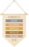 FYSIA Classroom Wall Banner SignEveryone Is ValvedPositive Growth Mindset Decor