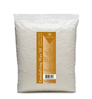 Plant Guru Emulsifying Wax NF NonGMO Premium Quality Polysorbate 60 Polawax 80 oz 5 Pound