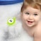 Famidoc Baby Bath Thermometer with Room Thermometer FDTHV022 New Upgraded Sensor Technology for Baby Health Bath Tub Water Temperature Floating Toy Green