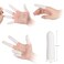 Ueixieo White Latex Finger Cots Finger Protectors Disposable MediumSized Finger Gloves Fingertip and Finger Sleeve ProtectorLatex Thumb Protector for Finger Tips Approx210 PCS