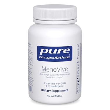 Pure Encapsulations MenoVive Broad Range Support for Menopausal Health and Comfort 60 Capsules
