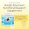 Simple Spectrum Vitamin Supplement Nutritional Support No Added Sugars or Artificial Ingredients