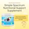 Simple Spectrum Vitamin Supplement Nutritional Support No Added Sugars or Artificial Ingredients