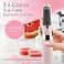 مجموعة من 6 بكرات بديلة من GOMINYUF متوافقة مع مبرد أدوات العناية بالقدمين الكهربائية Finishing Touch Flawless Pedi، تتضمن فرشاة تنظيف. 3 بكرات سوداء خشنة، و3 بكرات رمادية ناعمة.