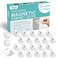 SKYLA HOMES Magnetic Cabinet Locks Baby Proofing Child Safety The Safest Quickest and Easiest MultiPurpose 3M Adhesive Child Proof Latches No Screws or Tools Needed 20 Pack