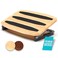 COREMINDED Adjustable Under Desk Foot Stool Ergonomic Foot Rest with 7 Angles Natural