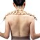 Hovom Wood Back Massage Roller Rope ToolLymphatic DrainageWood Therapy Massage Toolsmaderoterapia ColombianaPortable Handheld Rolling Massage Strap for Back Neck Shoulders Legs Smooth