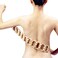 Hovom Wood Back Massage Roller Rope ToolLymphatic DrainageWood Therapy Massage Toolsmaderoterapia ColombianaPortable Handheld Rolling Massage Strap for Back Neck Shoulders Legs Smooth