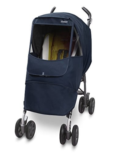 Manito Melange Alpha Stroller Weather Shield Navy