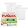 Huggies Natural Care Sensitive Baby Wipes Unscented Hypoallergenic 99 Purified Water 3 Refill Packs 528 Wipes Total