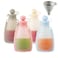 PandaEar Reusable Silicone Baby Food Pouches 4 Pack Squeeze Pouches for Toddler Kids BPAFree Silicone Refillable Baby Food Storage 5 oz