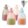 PandaEar Reusable Silicone Baby Food Pouches 4 Pack Squeeze Pouches for Toddler Kids BPAFree Silicone Refillable Baby Food Storage 5 oz