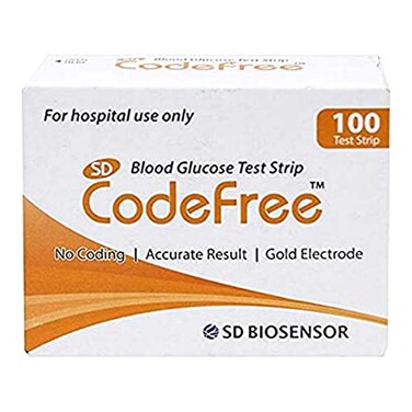 شرائط اختبار جلوكوز الدم SD Biosensor SD Codefree