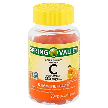 Spring Valley Gummie Vitamin C 240 mg 70 Orange Gummies