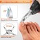 مقص أظافر القدم DRMODE لكبار السن، للأظافر السميكة، مقص أظافر كبير للرجال، للأظافر السميكة بفتحة واسعة، مقص أظافر حاد شديد التحمل، مقص أظافر نامٍ، قاطع أظافر بمقبض طويل وشفرة مائلة