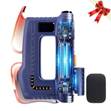 JHYLJSH Heated Muscle Scraper 2026 New Upgrad with Oversized Handle for Effortless Grip Smooth Controlled Force Muscle Scraper Tool Electric Fascia Knife Multifunctional Massage Tool Gifts for Family