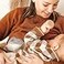 haakaa Manual Breast Pump 5oz150ml Silicone Colostrum Collector Kit ReadytoUse Pack 01oz4ml 6pcs