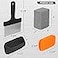SHINESTAR 26Piece Griddle Cleaning Kit for Blackstone Flat Top Grill Heavy Duty Scraper Cleaning Brick Scouring Pads Professional Griddle Cleaner Kit Easy to Remove Grease Stain