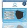 Litepak 125Pack Disposable Face Mask Premium Comfort Earloops with Dispenser Box Black