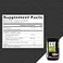 NutraBio CGTMAX Powder Creatine Glutamine and Taurine to Support Muscle Recovery and Strength 40 Servings Tropical Fruit Punch
