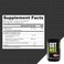 NutraBio CGTMAX Powder Creatine Glutamine and Taurine to Support Muscle Recovery and Strength 40 Servings Tropical Fruit Punch