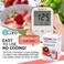 ijCare OhCare Lite Blood Sugar Testing Monitor Glucose Test Strips and Lancets for for Blood Testing Accurate and Affordable Diabetic Supplies 50 Strips 100 Lancets