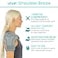 Vive Shoulder Brace for Women Men Injury Recovery Compression Support Sleeve for Rotator Cuff Injuries Arthritis Sprain Dislocation PT Targeted Inflammation Pain Relief Grey Medium