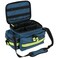 Lightning X Medium First Responder EMT Bag LXMB25 wReflective Shoulder Strap Zippered Compartments for First Aid Trauma Supplies Blue
