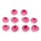 FRECI 100pcs Waterproof Disposable Shower Ear Protectors Covers Bath Earmuffs Protector Caps Pink