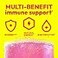 Emergen-C EmergenC 1000mg Vitamin C Immune Support Powder Raspberry 30CT includes Zinc Manganese 7 B Vitamins and Electrolytes for Back to School Essentials