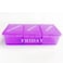 VINI Medicine Organizer with 7 Small Pill Organizers 3 Times a Day Large Stackable Pill Dispenser for Supplement Vitamin Pills GreenOrange