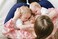 Twin Z Nursing Pillow Bottle or Breastfeeding Plus Size Friendly Navy