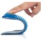 CALTO Height Increase Elevator Half Insole for Men 12 inch Taller Heel Lift Insert Silicon Honeycomb Shaped Gel