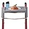 DMI Walker Tray Rollator Tray Mobility and Walker Accessory Tray Table Fits Most Standard Walkers Folding with Two Cup Holders and Tool Free Assembly 16 x 118 inch