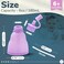 Everusely Reusable Baby Food Pouches for Toddlers 2 Pack 6 oz180 ml Lavender Squeezable Silicone Food Pouch Refillable Leakproof Spill Proof Puree Containers BPA Free Dishwasher Safe