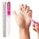 Dr. Dana Glass Nail File with Case This Premium Glass fingernail File for Natural Nails is a DoubleSided Etched Crystal Nail File with Protective Travel case Professional Nail File by Dr Dana