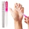 Dr. Dana Glass Nail File with Case This Premium Glass fingernail File for Natural Nails is a DoubleSided Etched Crystal Nail File with Protective Travel case Professional Nail File by Dr Dana