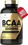 Carlyle BCAA Capsules 2000mg 400 Powder Pills