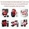 MASTOGO Tens Unit Wireless Electrode Pads Replacement Electrode Pads with Standard 35mm Snapon Connectors4PCSSetBlack