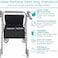Vive Rollator Accessories Bag Under Seat Rollator Walker Basket for Seniors Extra Large Underseat Pouch Tote for Rolling Walkers with Reinforced Liner to Prevent Sagging